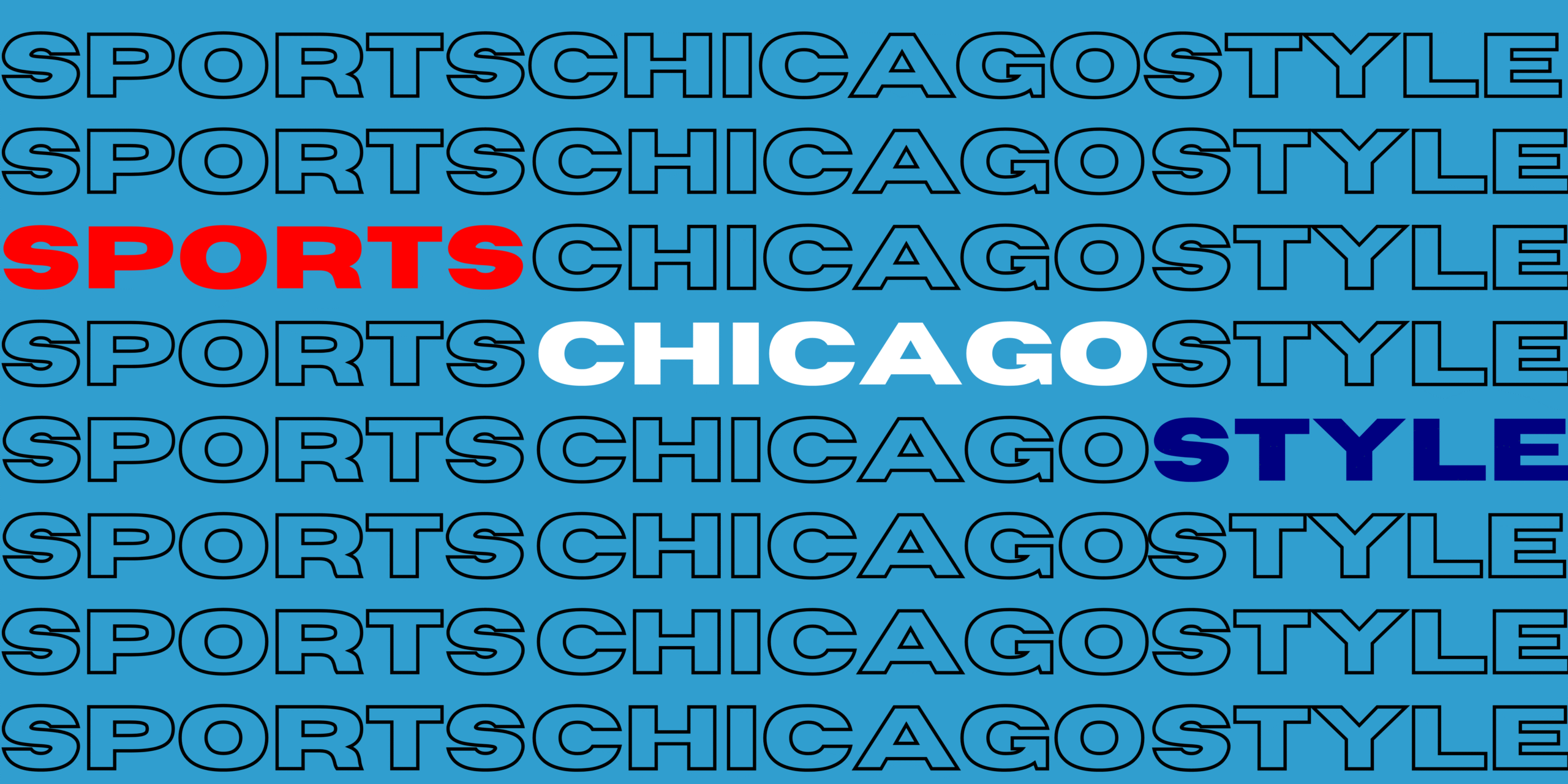 Sports Chicago Style Channel Flag