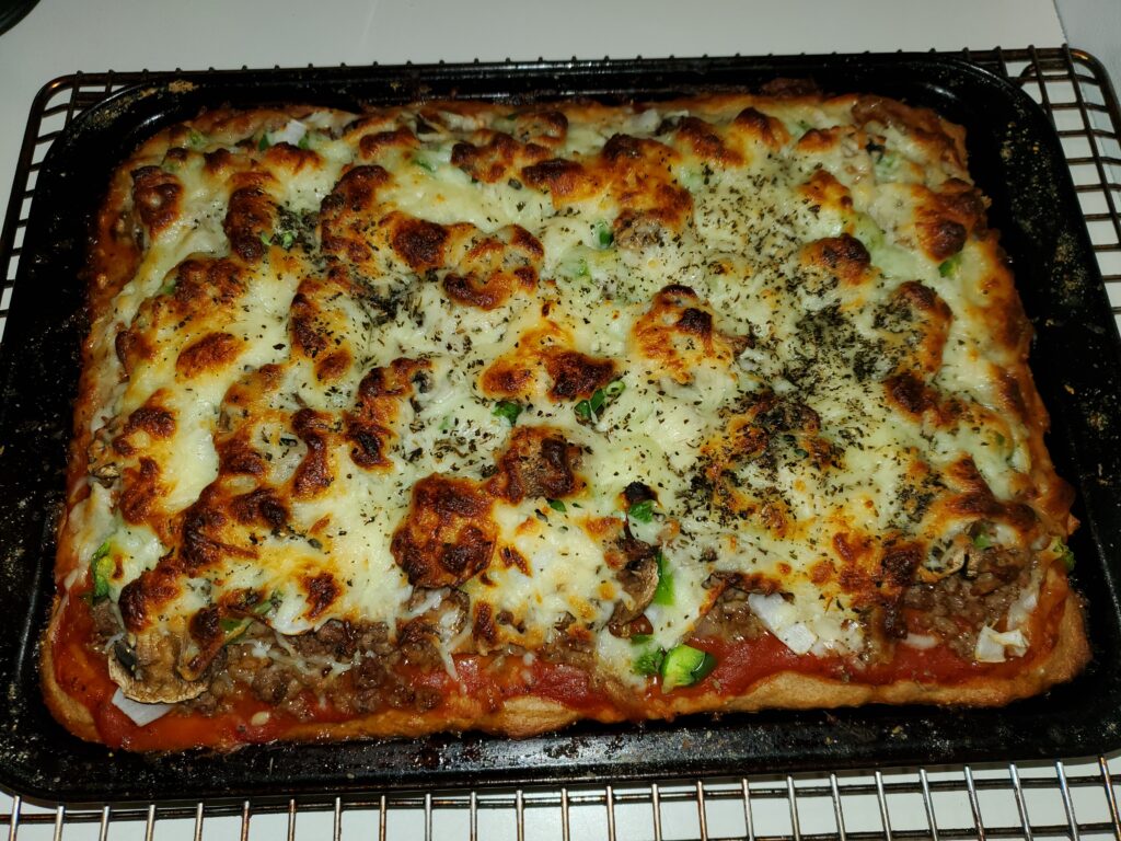 lunchroom pizza